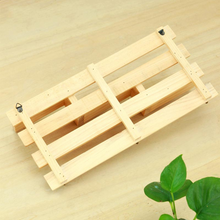 Load image into Gallery viewer, Wall Mounted Wood Rack Shelf Holder Kitchen Bathroom Storage Rack